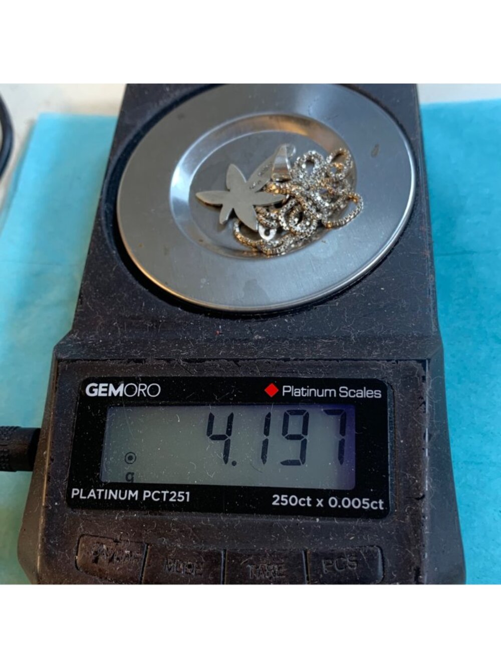 Vintage Hemp Leaf Pendant 925 Sterling Silver 18" Box Chain Spring Ring Clasp - Picture 11 of 14
